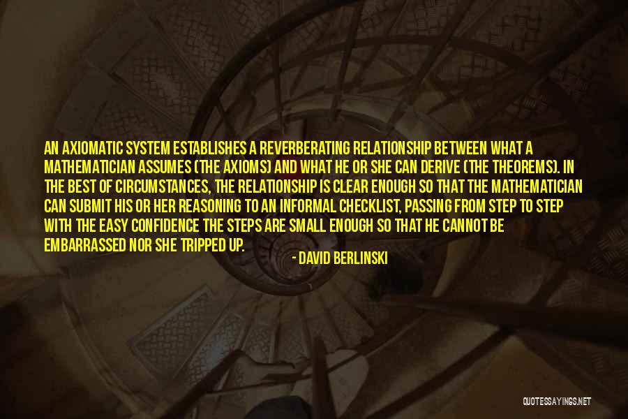 Berlinski Quotes By David Berlinski Berlinski Quotes By David Berlinski