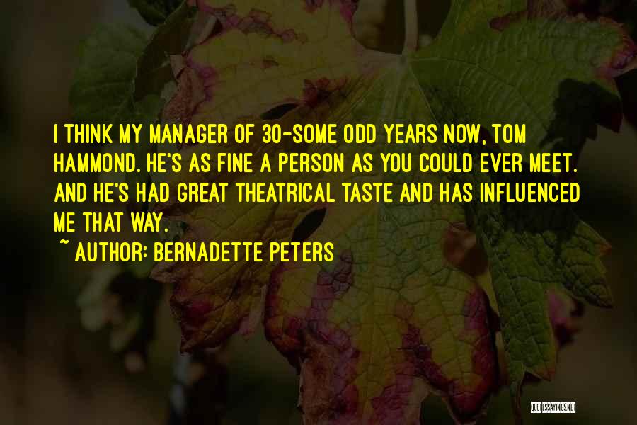 Bernadette Peters Quotes 357869