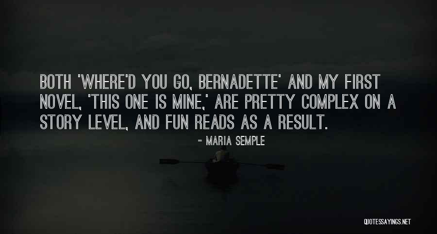 Top 100 Bernadette Quotes Sayings
