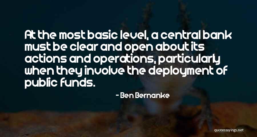 Bernanke Quotes By Ben Bernanke