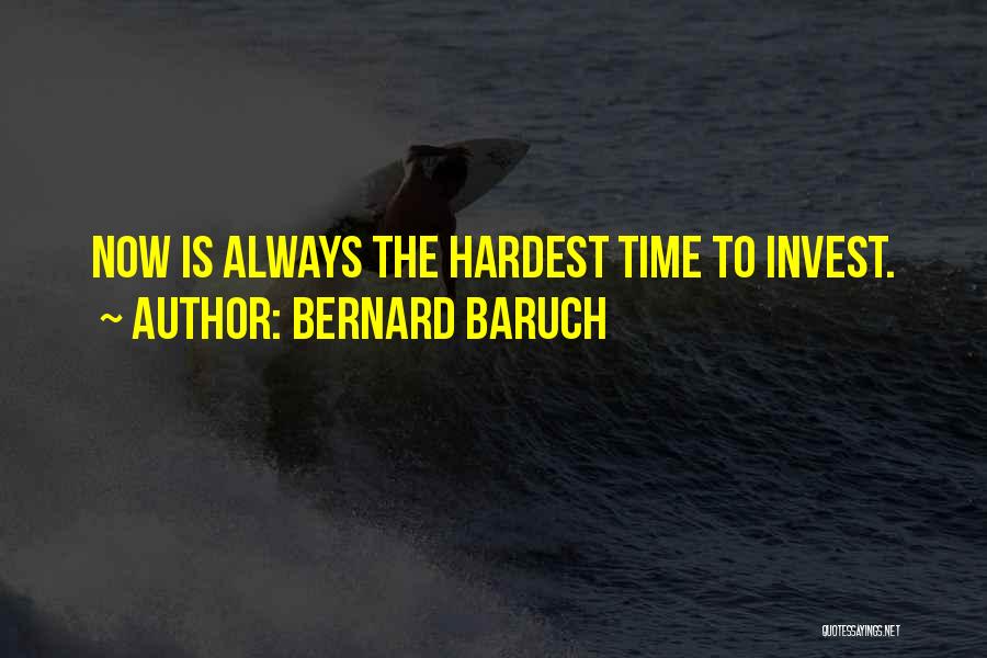 Bernard Baruch Quotes 136993