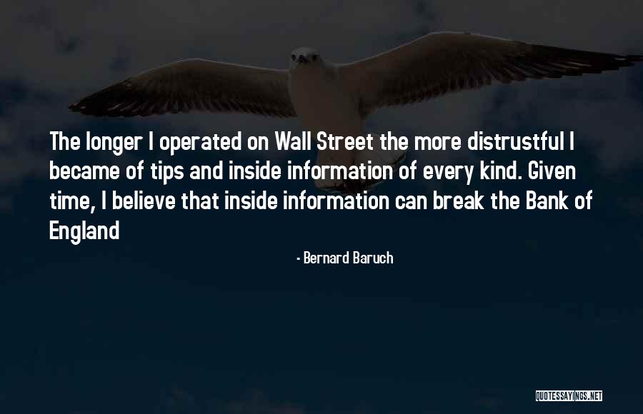 Bernard Baruch Quotes 851260