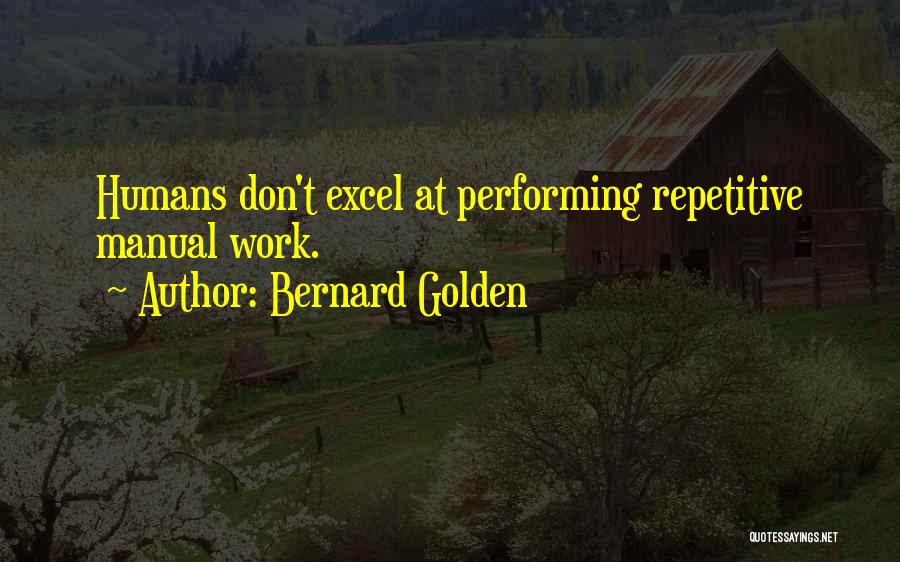 Bernard Golden Quotes 267384