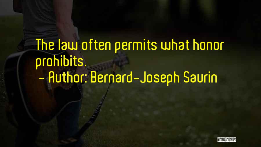 Bernard-Joseph Saurin Quotes 1632195