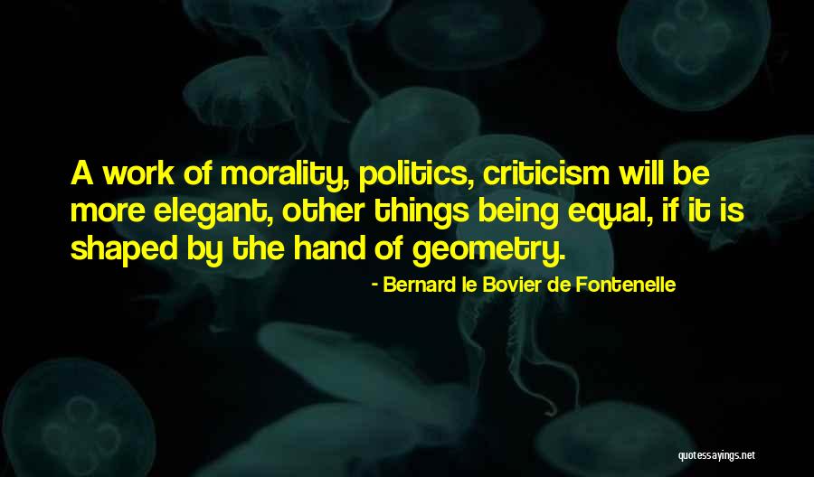 Bernard Le Bovier De Fontenelle Quotes 2077234