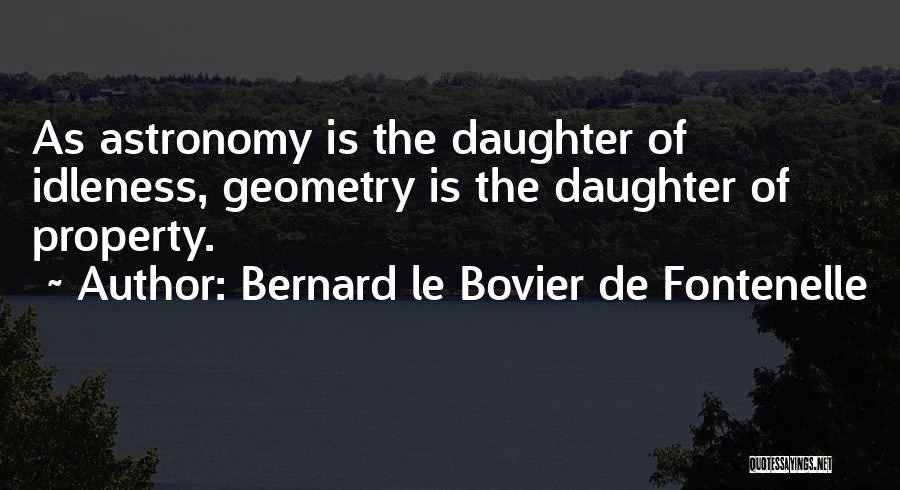 Bernard Le Bovier De Fontenelle Quotes 2183693