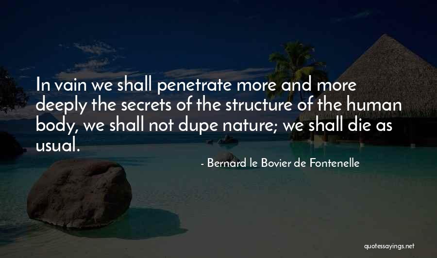 Bernard Le Bovier De Fontenelle Quotes 276677