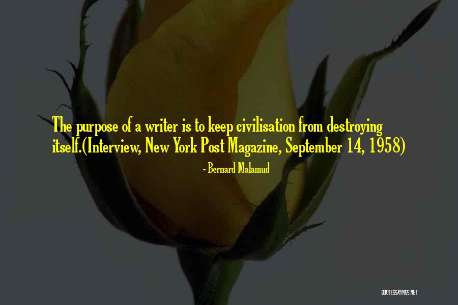Bernard Malamud Quotes 849375 Bernard Malamud Quotes 849375