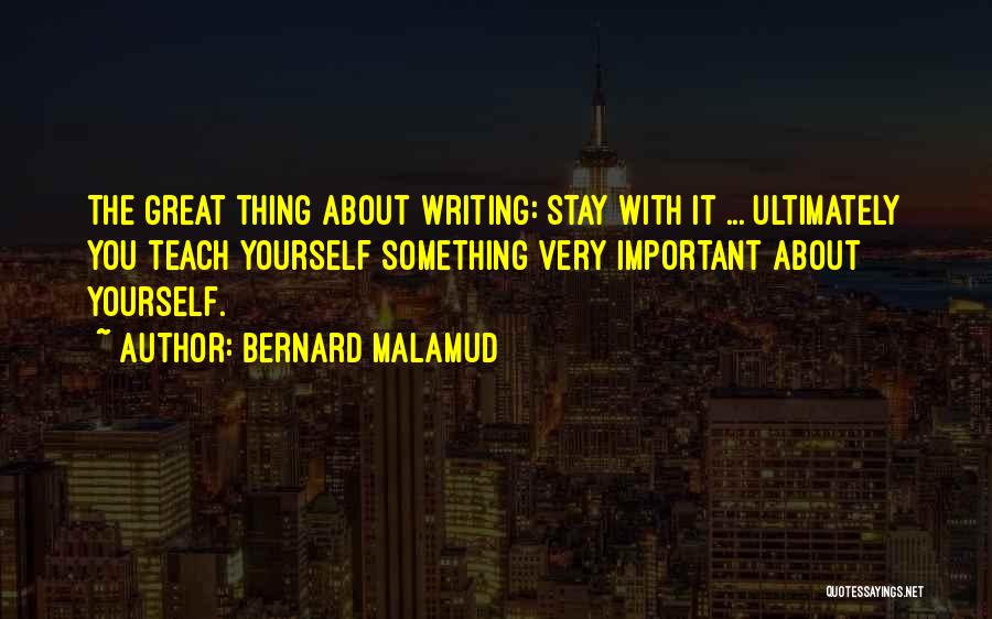 Bernard Malamud Quotes 969665