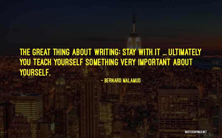 Bernard Malamud Quotes 969665