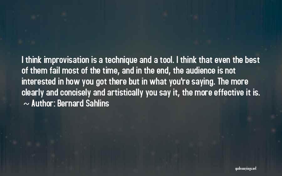 Bernard Sahlins Quotes 542508