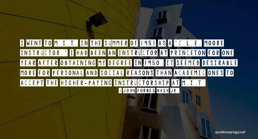 Bernardini Putters Quotes By John Forbes Nash Jr. Bernardini Putters Quotes By John Forbes Nash Jr.