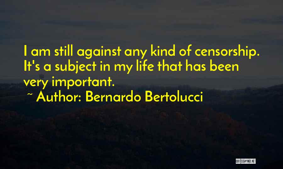 Bernardo Bertolucci Quotes 140151