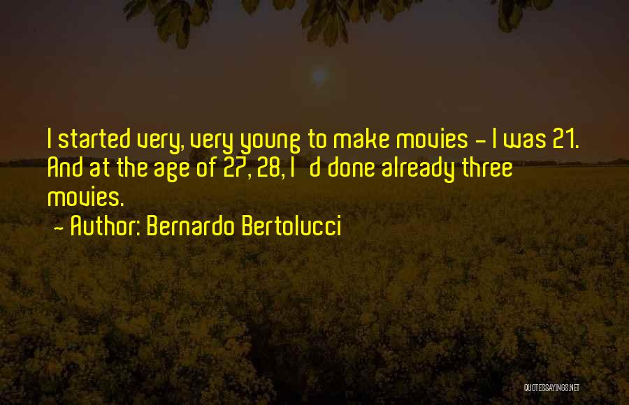 Bernardo Bertolucci Quotes 241803