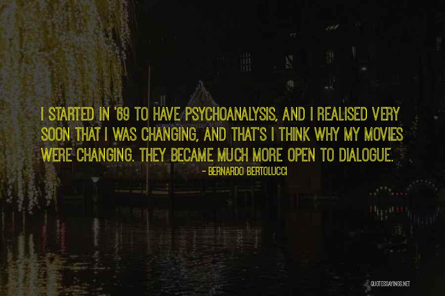 Bernardo Quotes By Bernardo Bertolucci Bernardo Quotes By Bernardo Bertolucci