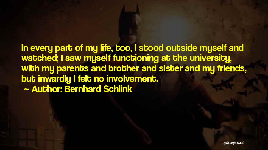 Bernhard Quotes By Bernhard Schlink