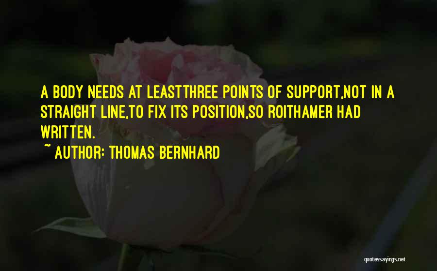 Bernhard Quotes By Thomas Bernhard