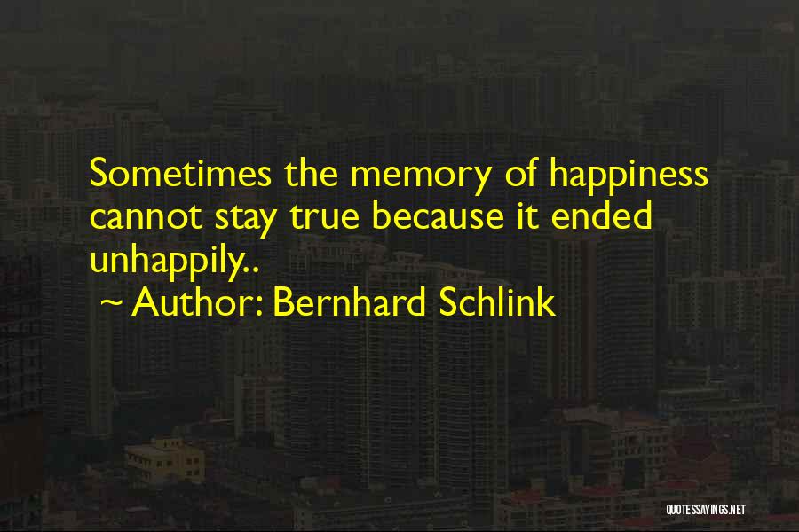 Bernhard Schlink Quotes 1401447