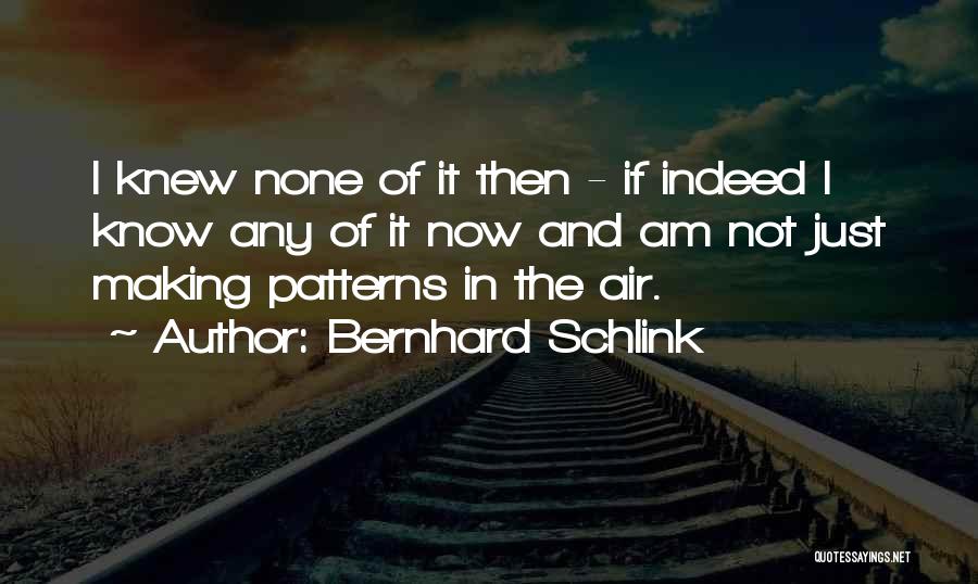 Bernhard Schlink Quotes 1502540