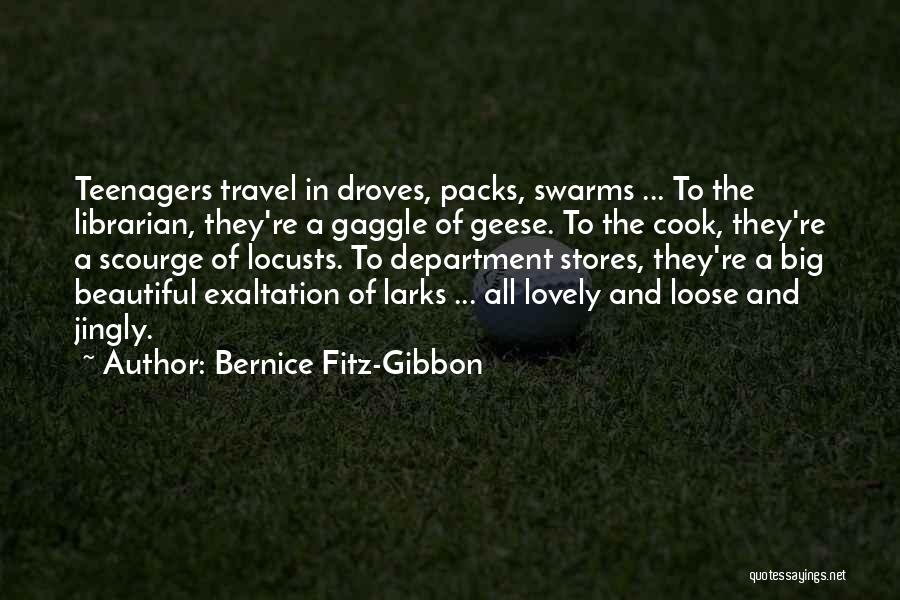 Bernice Fitz-Gibbon Quotes 1067764