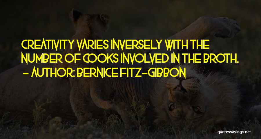Bernice Fitz-Gibbon Quotes 1295927