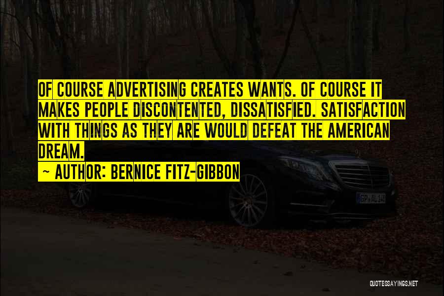 Bernice Fitz-Gibbon Quotes 1347133