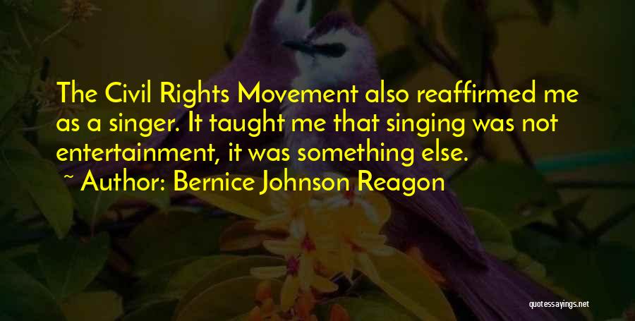 Bernice Johnson Reagon Quotes 239712
