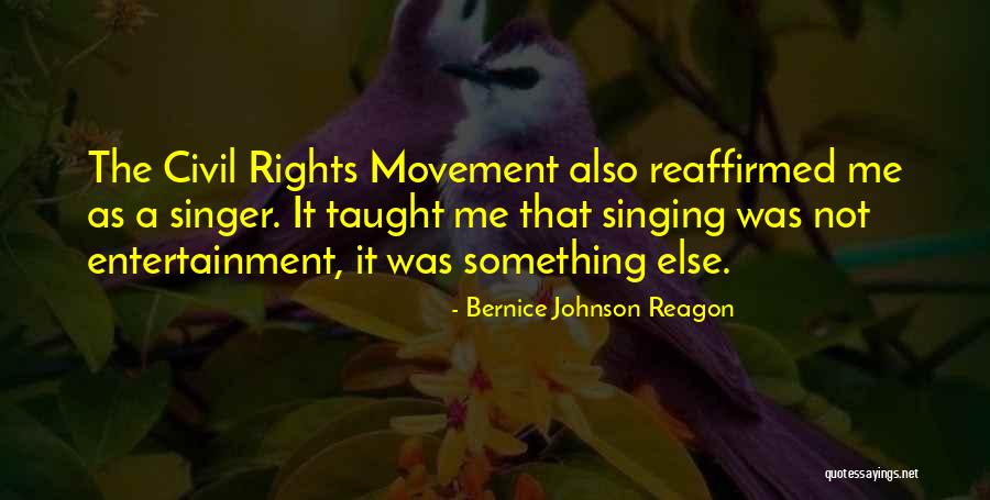 Bernice Johnson Reagon Quotes 239712