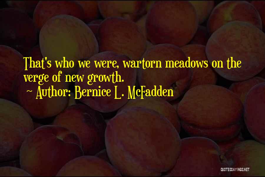 Bernice Mcfadden Quotes By Bernice L. McFadden