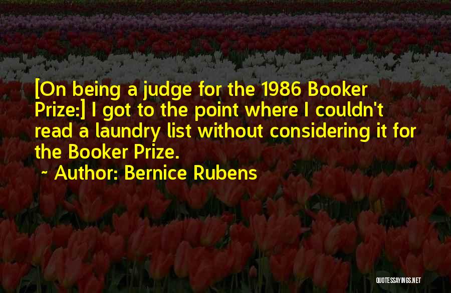 Bernice Rubens Quotes 1865752