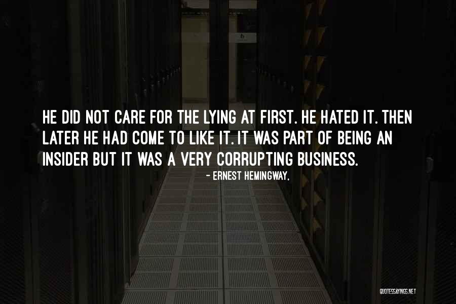 Bernie Kropp Quotes By Ernest Hemingway, Bernie Kropp Quotes By Ernest Hemingway,