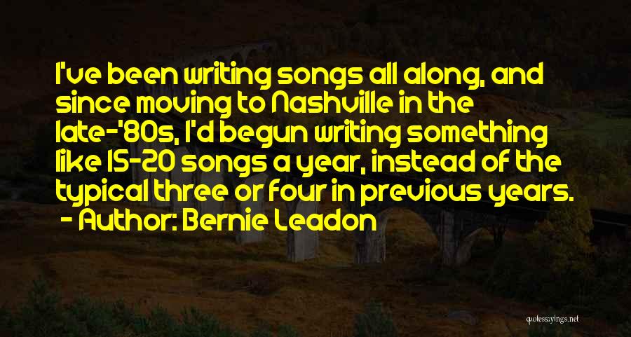 Bernie Leadon Quotes 852495