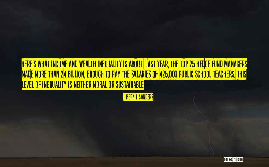 Bernie Sanders Income Inequality Quotes By Bernie Sanders Bernie Sanders Income Inequality Quotes By Bernie Sanders