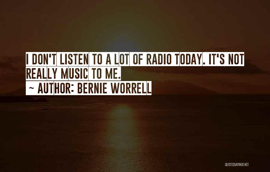 Bernie Worrell Quotes 276612