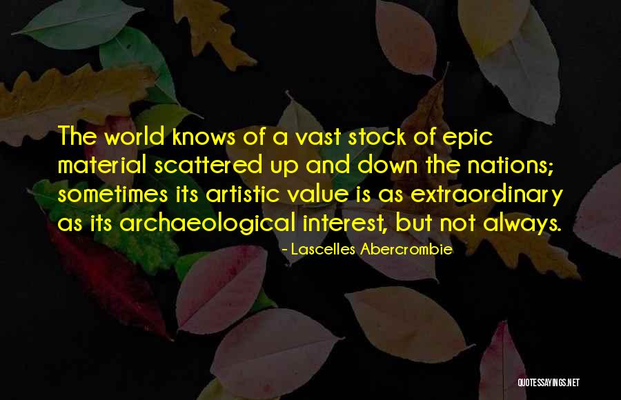 Berrocal Fault Quotes By Lascelles Abercrombie Berrocal Fault Quotes By Lascelles Abercrombie