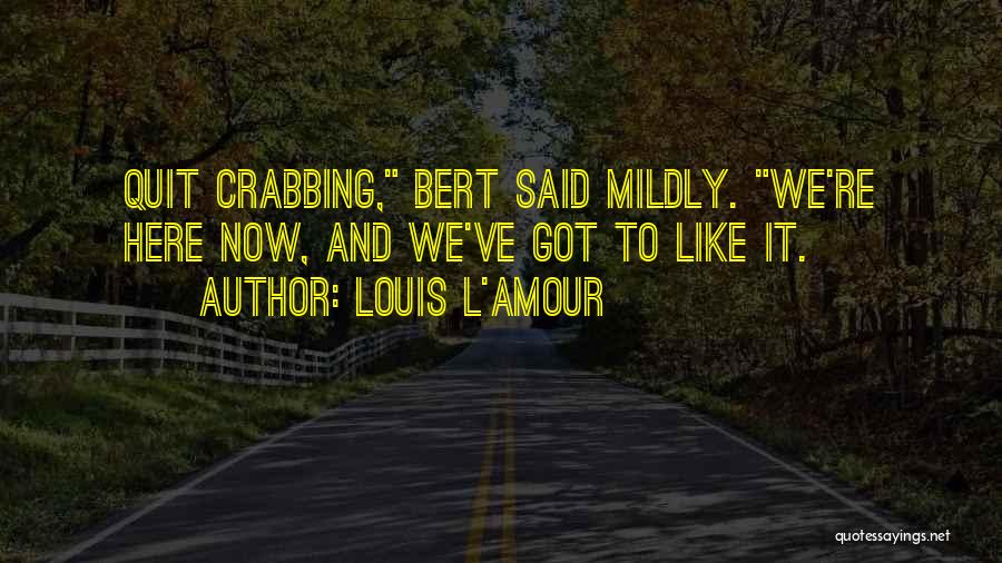 Bert Quotes By Louis L'Amour