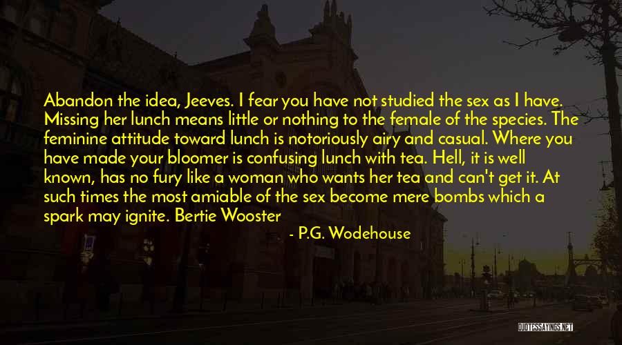 Bertie And Jeeves Quotes By P.G. Wodehouse