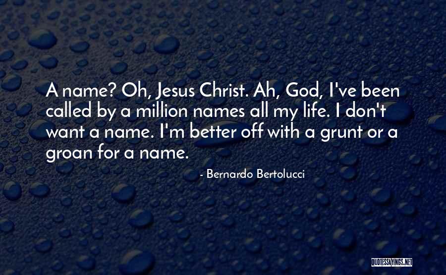 Bertolucci Quotes By Bernardo Bertolucci