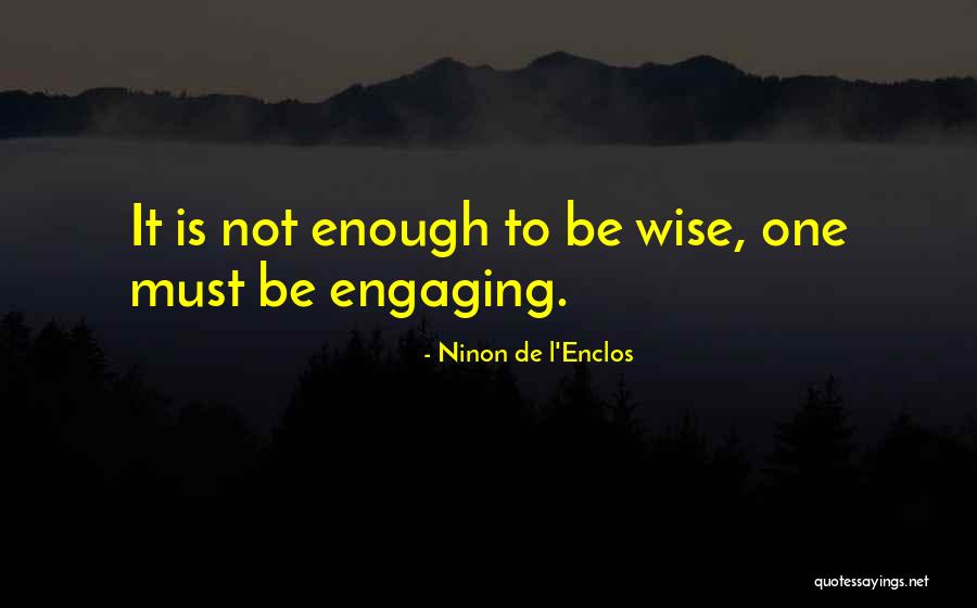 Bertonneau Quotes By Ninon De L'Enclos Bertonneau Quotes By Ninon De L'Enclos