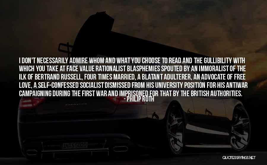 Bertrand Russell Love Quotes By Philip Roth Bertrand Russell Love Quotes By Philip Roth
