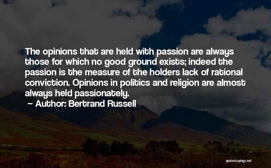 Bertrand Russell Skepticism Quotes By Bertrand Russell