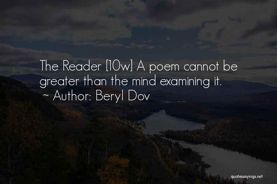 Beryl Dov Quotes 529071