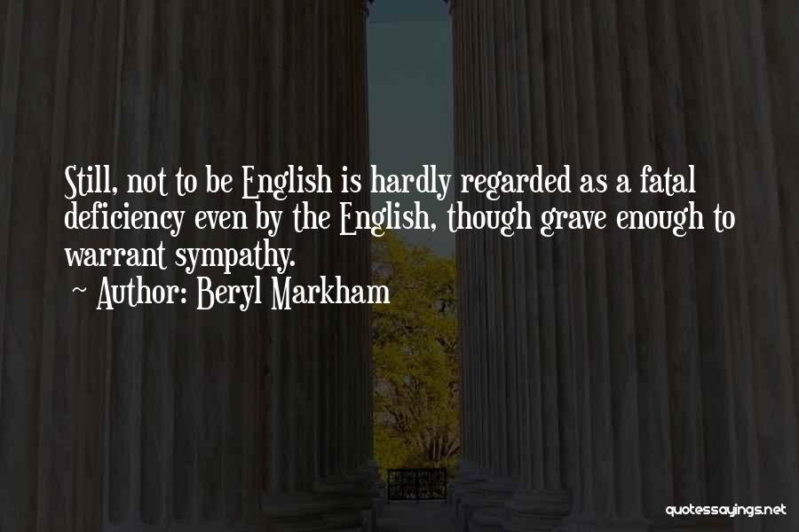 Beryl Markham Quotes 1134580