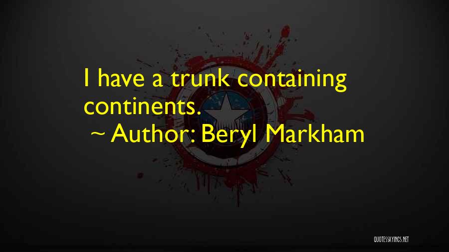 Beryl Markham Quotes 1533277