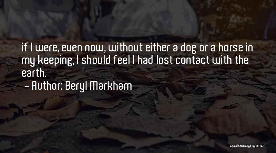 Beryl Markham Quotes 1986734