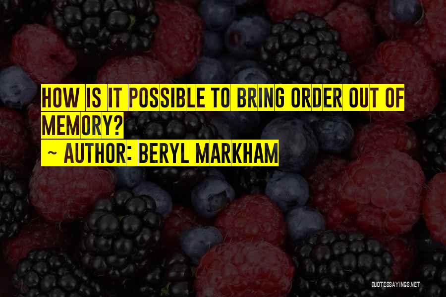 Beryl Markham Quotes 616909