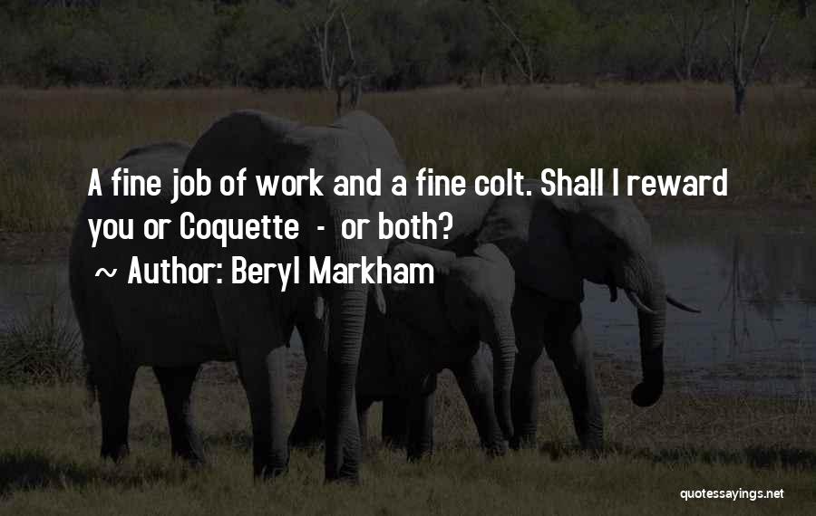 Beryl Markham Quotes 764506