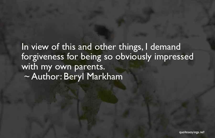 Beryl Markham Quotes 784244
