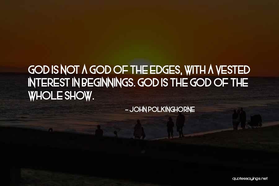 Berzanski Krah Quotes By John Polkinghorne Berzanski Krah Quotes By John Polkinghorne