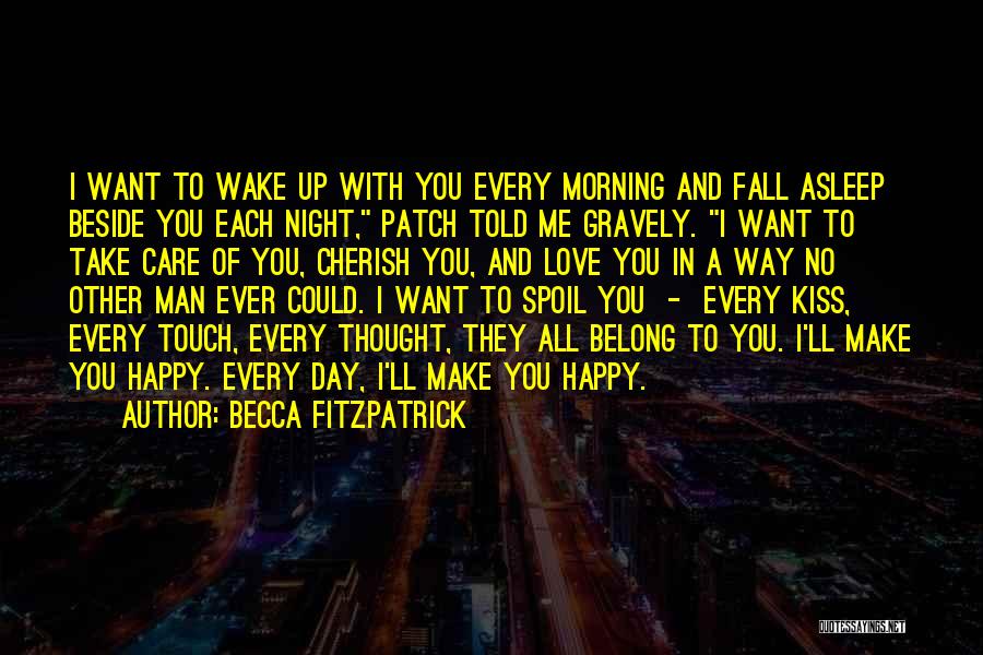 Beside Each Other Quotes By Becca Fitzpatrick